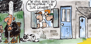 caricature bretonne de Nono