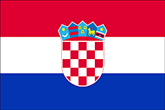 Drapeau de Croatie